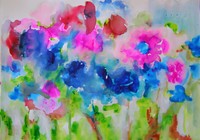 Flowers in Meadow