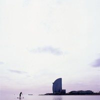 Stand Up Paddle Boarder, Barcelona