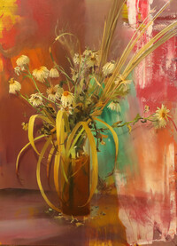 Still life with a bouquet II