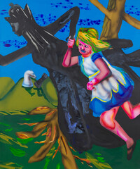 They ran, yet they stood still